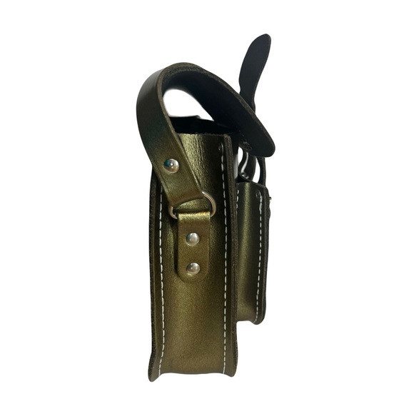 The Cambridge Satchel Company Women's Mini Satchel - Gold Saffiano - Picture 4 of 11